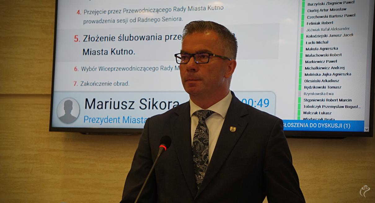 Prezydent Kutna Mariusz Sikora