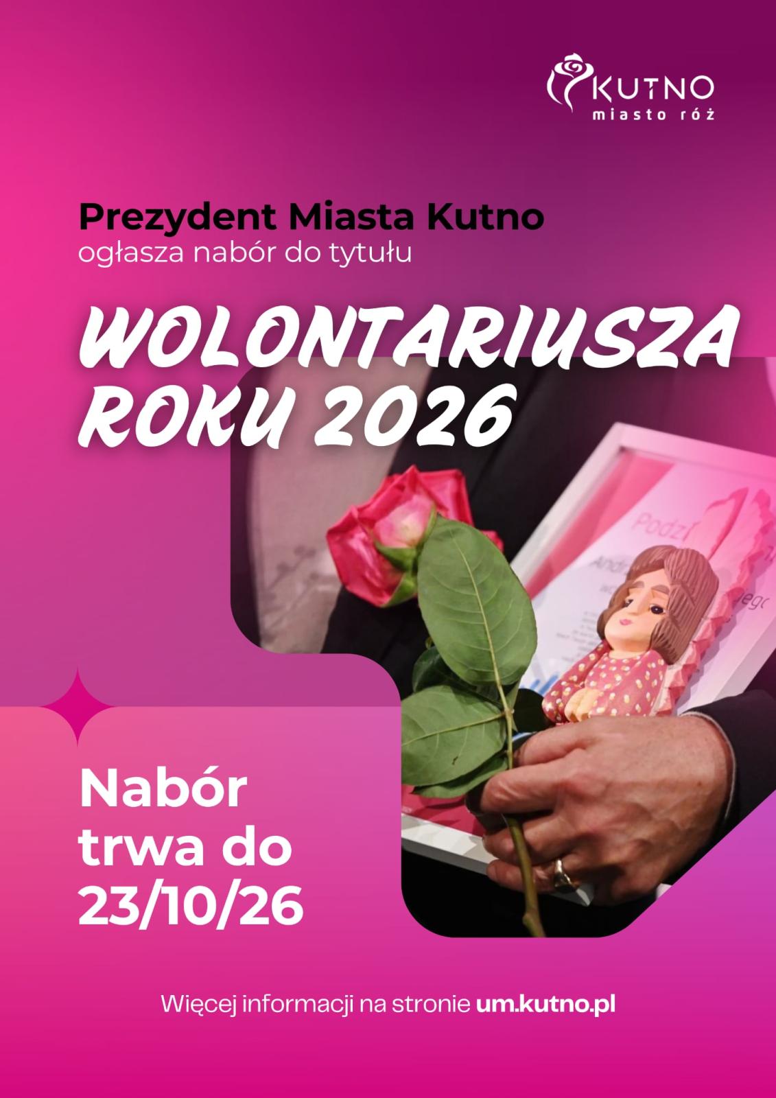Nabór wolontariusz roku