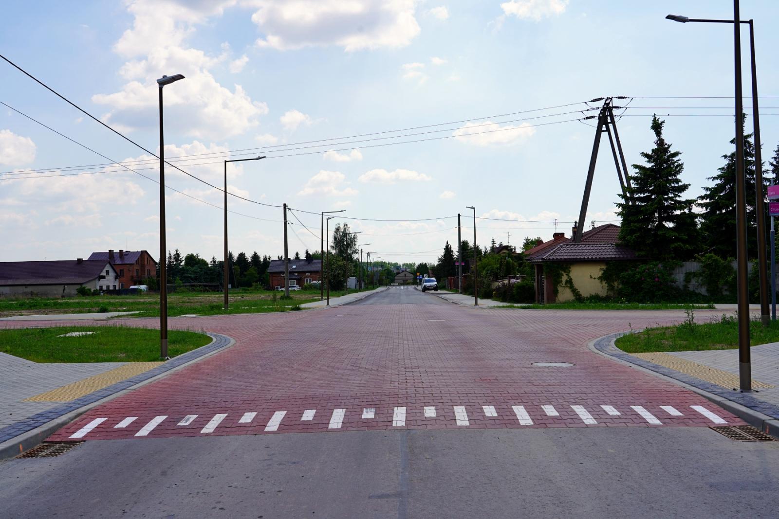 Ulica Żniwna po inwestycji