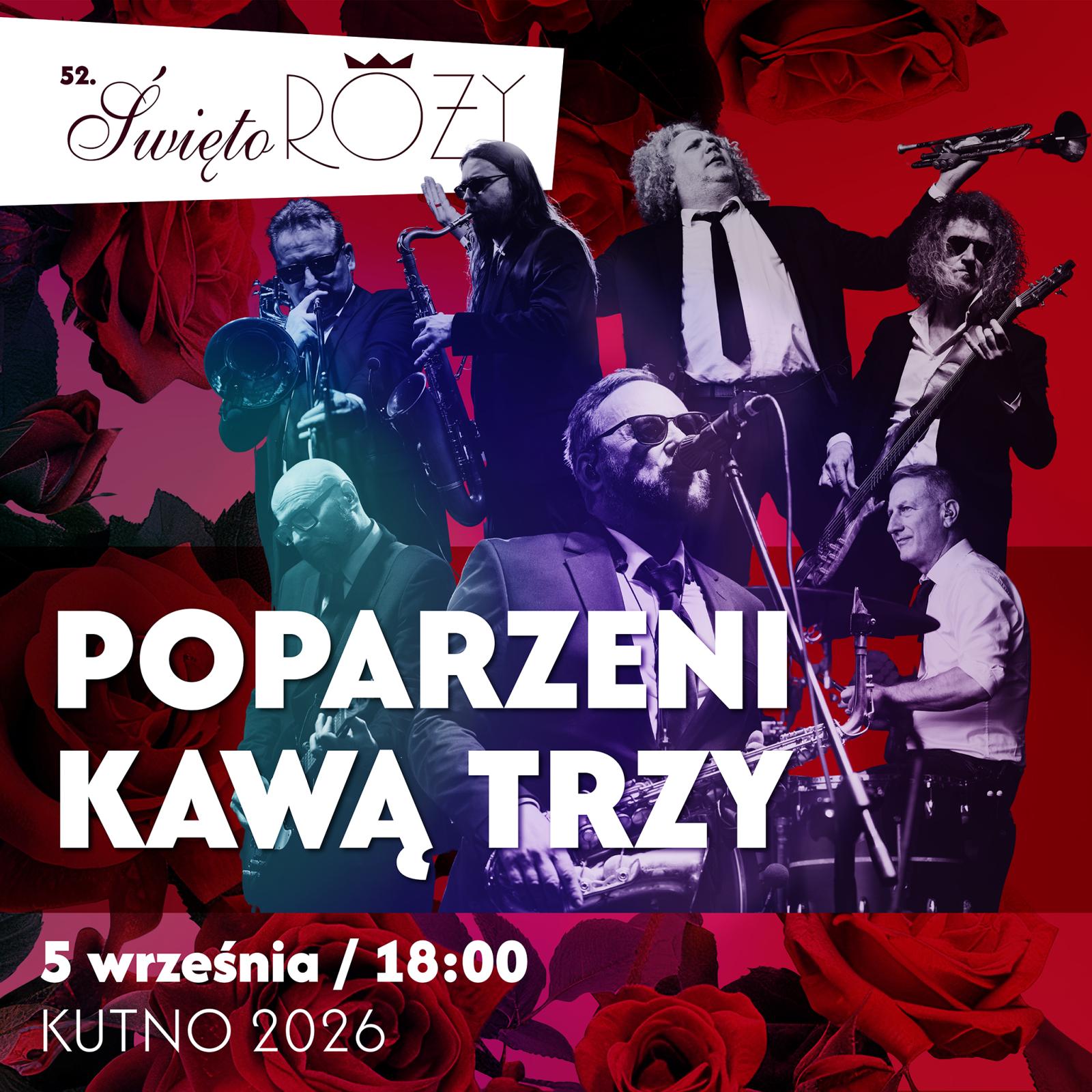 Plakat Poparzeni Kawą Trzy