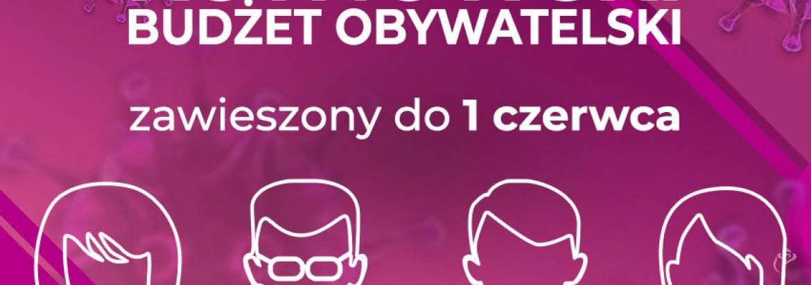 Kutnowski Budżet Obywatelski 2020 zawieszony