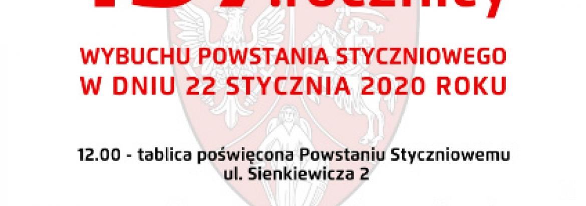 157. rocznica wybuchu powstania styczniowego