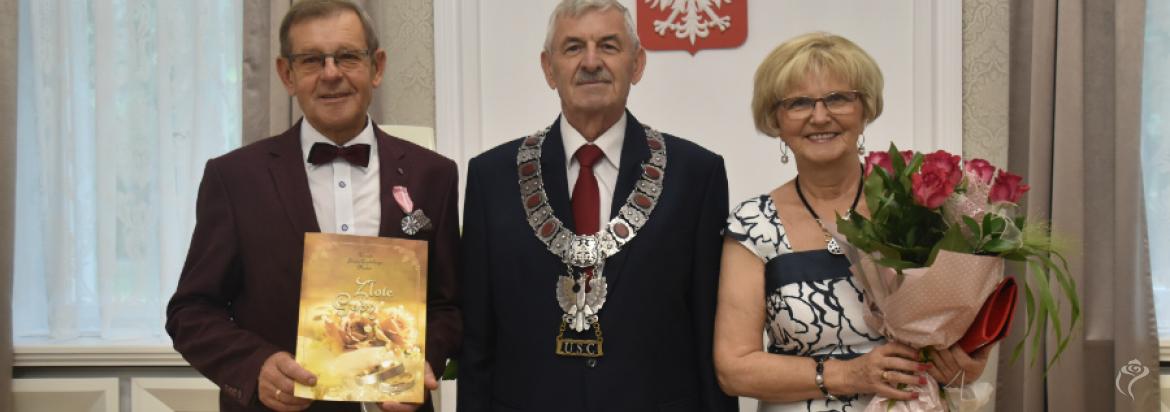 Państwo Hieronima i Tadeusz Straszyńscy obchodzili w sobotę 22 sierpnia jubileusz Złotych Godów
