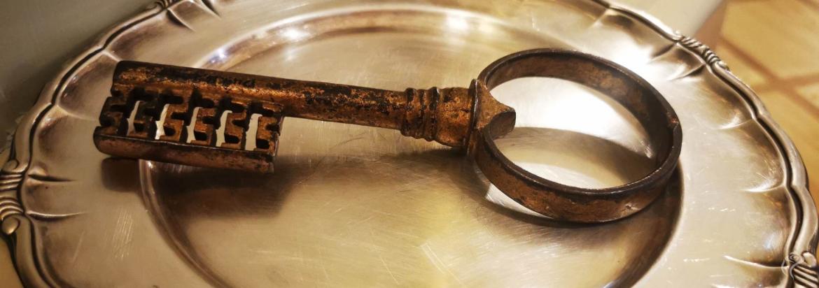 Symboliczny klucz do Pałacu Saskiego