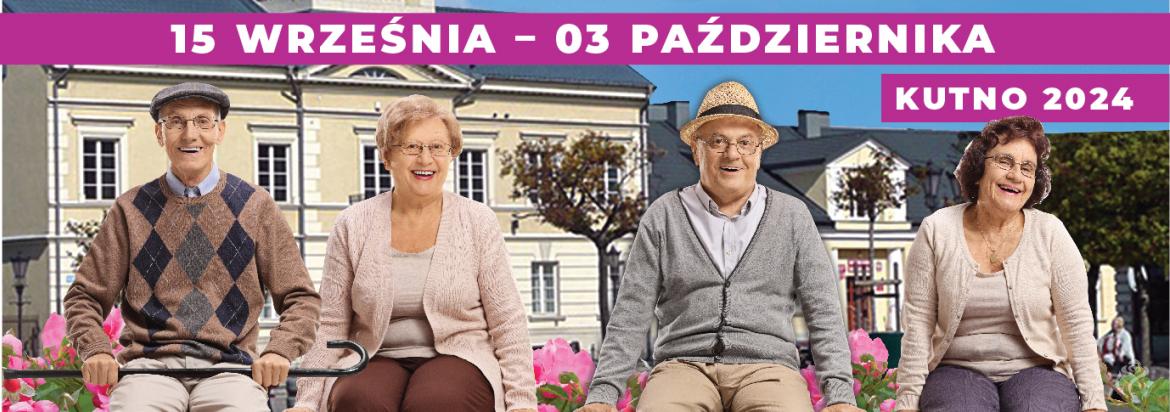 Kutnowskie Dni Seniora 2024 plakat