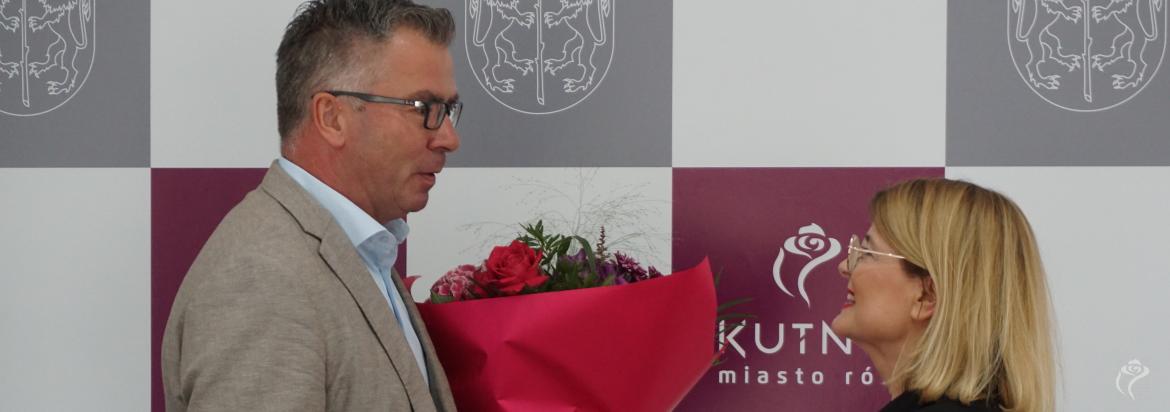 Podziękowanie dla Dyrektor Konczarek