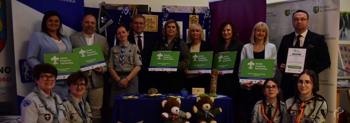 Uhonorowani tytułem Szkoła Przyjazna Harcerstwu