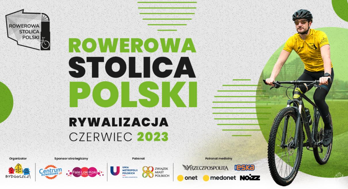 Rowerowa Stolica POlski plakat