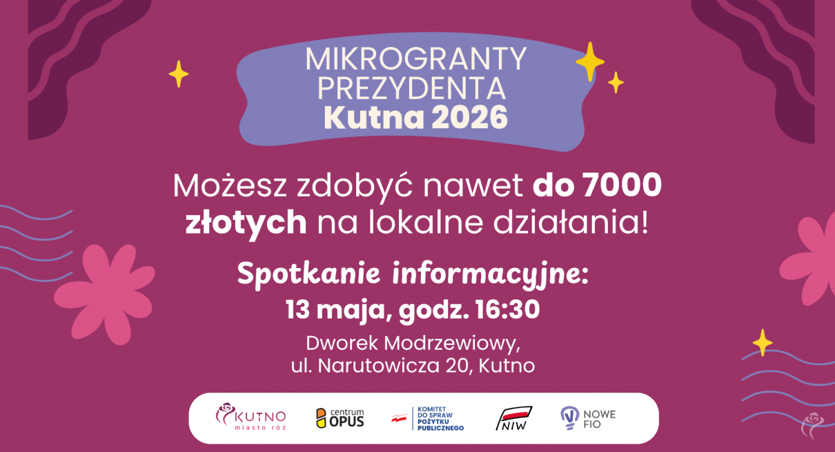 Mikrogranty Prezydenta Kutna grafika