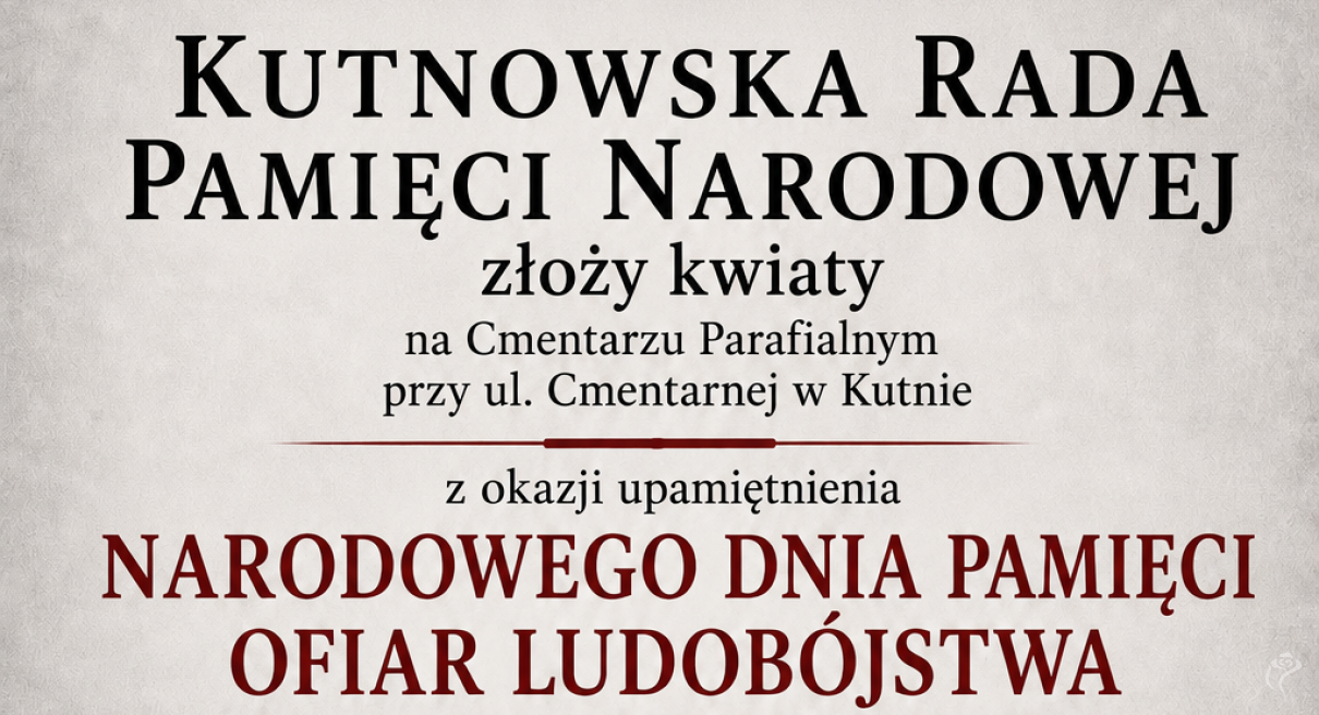 Plakat wydarzenia