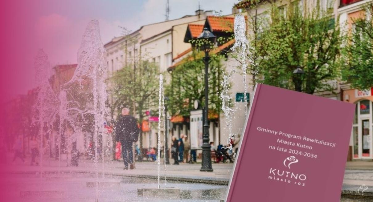 grafika z widokiem na ul. Królewska w Kutnie