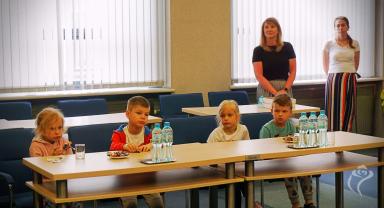 Wizyta przedszkolaków w Urzędzie Miasta