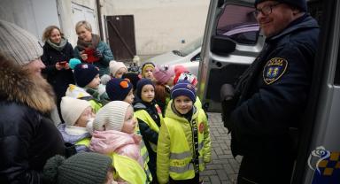 Wizyty dzieci w Urzędzie Miasta