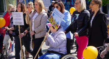 Marsz godności osób z niepełnosprawnością intelektualną