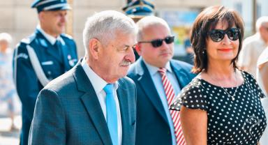 Zdjęcie z obchodów 104. rocznicy Bitwy Warszawskiej oraz Święta Wojska Polskiego