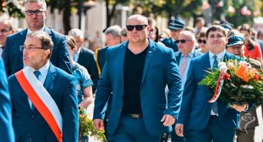 Zdjęcie z obchodów 104. rocznicy Bitwy Warszawskiej oraz Święta Wojska Polskiego