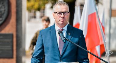 Zdjęcie z obchodów 104. rocznicy Bitwy Warszawskiej oraz Święta Wojska Polskiego