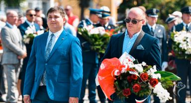 Zdjęcie z obchodów 104. rocznicy Bitwy Warszawskiej oraz Święta Wojska Polskiego