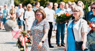 Zdjęcie z obchodów 104. rocznicy Bitwy Warszawskiej oraz Święta Wojska Polskiego