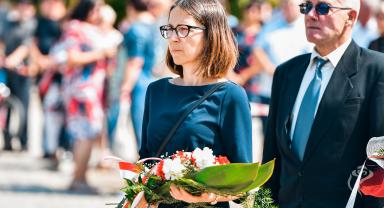 Zdjęcie z obchodów 104. rocznicy Bitwy Warszawskiej oraz Święta Wojska Polskiego