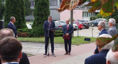 Fotorelacja z obchodów 44. rocznica powstania NSZZ Solidarność i podpisania porozumień sierpniowych.