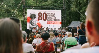 80. rocznica wybuchu Powstania Warszawskiego - piknik w Parku Traugutta
