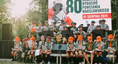 80. rocznica wybuchu Powstania Warszawskiego - piknik w Parku Traugutta