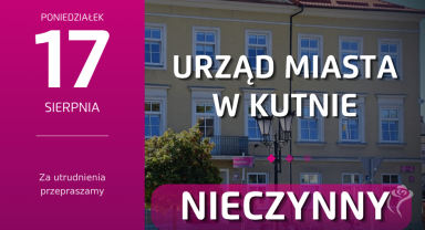 Grafika Urząd Miasta NIeczynny