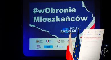 Prostest samorządowców w Warszawie