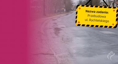 grafika z drogą do przebudowy