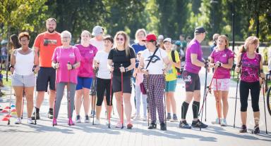 Piknik Na Zielonej Osi Miasta Realizowany w ramach programu mikrograntów 2024