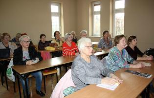 „Pomoc i wsparcie dla Seniorów w Kutnie” - wykład dla słuchaczy SUTW