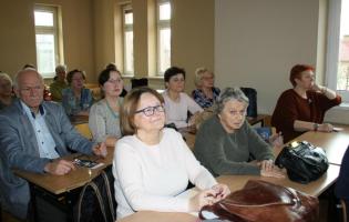 „Pomoc i wsparcie dla Seniorów w Kutnie” - wykład dla słuchaczy SUTW