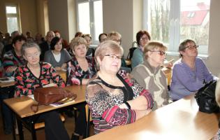 „Pomoc i wsparcie dla Seniorów w Kutnie” - wykład dla słuchaczy SUTW