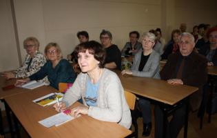 „Pomoc i wsparcie dla Seniorów w Kutnie” - wykład dla słuchaczy SUTW