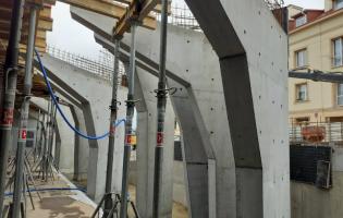 Postęp prac na Placu Wolności i Rynku Zduńskim