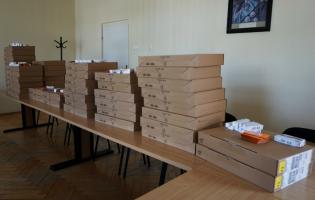 Laptopy dla uczniów w ramach "Zdalnej Szkoły" 