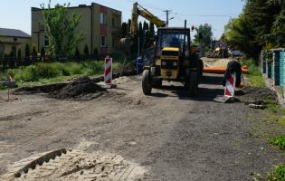 Prace na ulicy Paderewskiego
