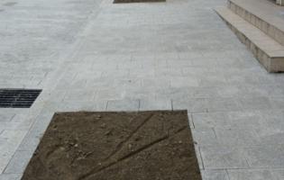 Postęp prac na Placu Wolności i Rynku Zduńskim