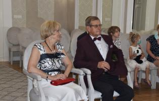 Państwo Hieronima i Tadeusz Straszyńscy obchodzili w sobotę 22 sierpnia jubileusz Złotych Godów