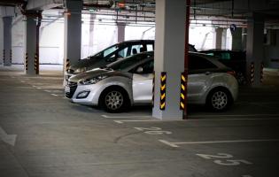 Zdjęcie z otwarcia parkingu pod placem Wolności