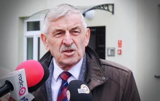 Na zdjęciu widać Prezydenta Zbigniewa Burzyńskiego 