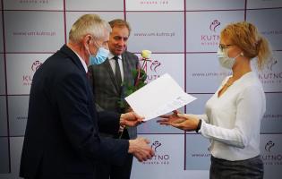 Nauczyciele odebrali akty nadania awansów