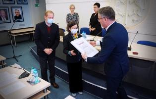 Nagroda Prezydenta Miasta i Nagroda Rady Miasta wręczana podczas sesji