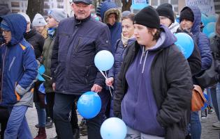 Niebieski Marsz Fundacji Niebieski Wiatrak