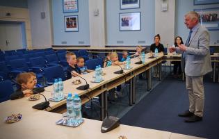 Dzieci z wizytą w UM Kutno