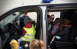 Dzieci z Punktu Przedszkolnego nr 3 w Urzędzie Miasta 