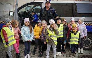 Dzieci z Punktu Przedszkolnego nr 3 w Urzędzie Miasta 