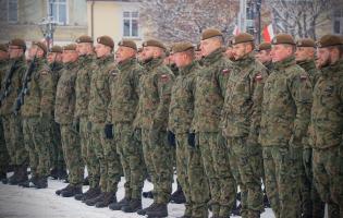 Przysięga wojskowa 9 ŁBOT w Kutnie