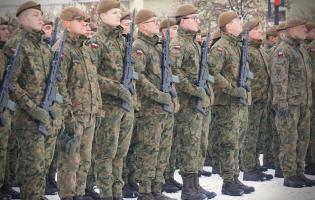 Przysięga wojskowa 9 ŁBOT w Kutnie
